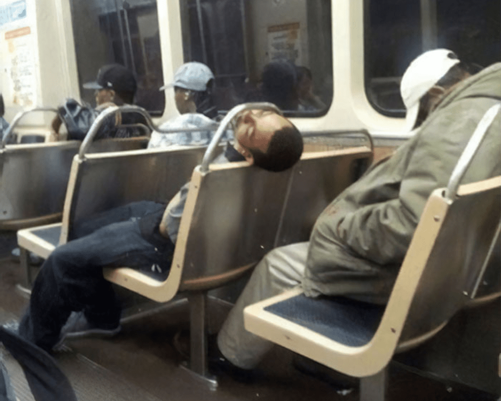 Hilarious Photos Of People Caught Sleeping In Funny And